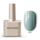 Yeknu  Cherry Red Gel Nail Polish 12ml Glossy Semi Permanent Soak Off UV LED Frosted Gel Nails Painting Varnish