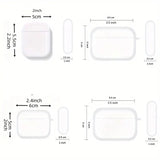 Yeknu  Color matching stars are suitable for Apple AirPods4/3 protective case AirPodsPro2 earphone case, new anti-drop moisture