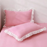 Yeknu  INS Style Pillowcases, Soft Pillow Covers for Home & Student Dorm, Large & Small Sizes, All-Match Universal Design