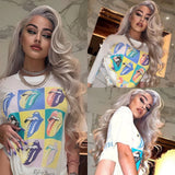 Yeknu  Silver Blonde Body Wave Synthetic Wig Middle Part Long Curly Wavy Loose Deep Wave Light Platinum Grey Lace Front Wigs for Women
