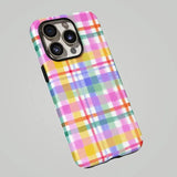 Yeknu  Colourful Lines Phone Case for IPhone 17 16e 16 15 14 13 12 11 X XS XR XSMAX 7 8 Air Pro Max Plus Luxury Double-layer Back Cover