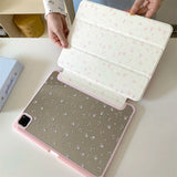 Yeknu  With pencil slot For iPad 2024 Air 11" 13" Pro 11 13 12.9 Case 10.2 7th 8th 9th Generation 2022 10th 10.9 inch Air 3 4 5 6 Cover