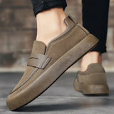 Yeknu  Men Casual Luxury Loafers Summer New Slip on Breathable Moccasins Fashion Breathable Male Driving Single Shoes