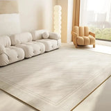 Yeknu  Modern Simple Crystal Velvet Carpet Living Room Bed Blanket Sofa Tea Table Blanket Bedroom Large Area Full Floor Mat