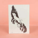 Yeknu  Lasting 15 days temporary tattoo sticker waterproof non-reflective fox pattern sticker body art girl shoulder fake tattoo
