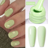 Yeknu  10ml Reinforcement Gel Nail Polish Self-leveling Gel Construction Gel Thick Base Gel Hard Painting Gel Varnishes