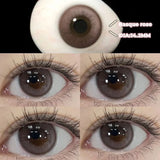 Yeknu  2pcs Natural Color Contact Lenses Green Contact Lens With Myopia Cosmetics Beauty Pupils Yearly Use New Fast shipping