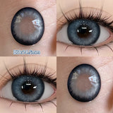 Yeknu  Glaze Series Contact Lenses for Eyes Color Beauty Pupils Natural Eye Lenses for Myopia 2pcs Brown Green Blue Makeup Lens