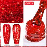 Yeknu  10ml Reinforcement Gel Nail Polish Self-leveling Gel Construction Gel Thick Base Gel Hard Painting Gel Varnishes