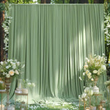 Yeknu  Wrinkle Free Backdrop Curtains for Parties, 1 Panel Polyester Backdrop Drapes for Wedding Birthday Party Photography Background