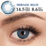Yeknu  2pcs/1Pair Lenses with diopters Gray Color myopia Contact Lenses Aurora Europe Seriers Eye Color contact lenses Yearly