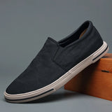 Yeknu  Plug Size 38~46 Men Casual Shoes Mens Canvas Shoes Men Shoes Men Fashion Flats Fashion Men's Driving Shoes Men Sneakers