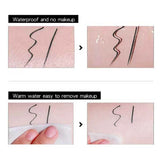 Yeknu  Dual-head eyeliner waterproof non-smudged and sweat-proof multi-function eye bag pen outline highlight liquid contour eyeliner