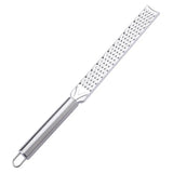 Yeknu  20cm Kitchen Grater Lemon Citrus Fruit Peeler Ginger Garlic Long Chocolate Grater Cheese Spices Stainless Steel Grater Kitchen
