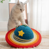 Yeknu  Cat Scratching Ball Cat Scratcher Wear Resistant No Lint Vertical Durable Self Amusement Claw Grinder Cat Toy