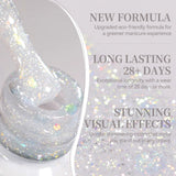 Yeknu  10ml Elven Light Jelly Gel Polish Vernis Semi Permanent Nail Art Manicure Soak Off LED UV Gel Nail Supplies