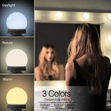 Yeknu Mirror Light Bulbs Vanity Lights USB 5V Bathroom Dressing Table Lighting Dimmable LED Vanity Light For Makeup Mirror LED Light