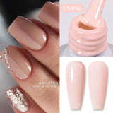 Yeknu  10ml Gold Glitter Gel Nail Polish Crystal Semi Permanent Soak Off UV Gel Varnish Nail Art Manicure Base Top Coat