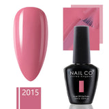 Yeknu  15ml Gel Nail Polish Semipermanente Varnishes Lacquer Esmalte Black White Color UV Lakiery Hybrydowe Vernis Gellak Polish