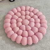 Yeknu  Solid Color Household Handmade Bay Window Mat Futon Tatami Seat Cushion Sofa Office Backrest Bed Cushion