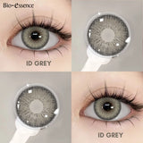 Yeknu  Color Contact Lenses ID Series Green Lense Beauty Pupils Cosmetic Makeup Blue Eyes Lens Colored Pupils Gray Natural