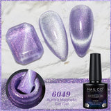 Yeknu  Transparent Cat Eye Gel Nail Polish 10ml UV Nail Art Semi Permanent Lakiery Hybrydowe Magnet SPAR Lacquer Gel Vernis Soak