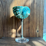 Yeknu  Handmade Shell wine glass conch cup design niche cocktail glass goblet ins style light luxury