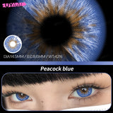 Yeknu  Natural Brown Big Eyes Color Contact Lenses for Eyes Blue Beauty Natural Pupils Style Lens Contacts Fast Shipping Yearly