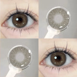 Yeknu  1Pair Contact Lenses Colored Pupils for Eyes Myopia Daisy Pink Cosmetics Contacts Purple Lenses Yearly Fast Shipping