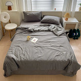 Yeknu  new seersucker summer cool quilt double yarn summer air conditioner thin quilt machine washable student dormitory quilt