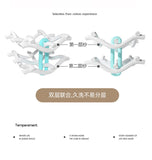 Yeknu 2025 Princess Style Bedding Sets Ruffle Lace Bow Quilt Cover Romantic Bedclothes Decor Woman Girls Bedroom Duvet Cover 4pcs