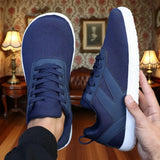 Yeknu  Wide Toe Men's Walking Shoes Breathable Minimalist Fast Comfortable Outdoor Running Shoes Hot Selling All Year Round Soft Sole