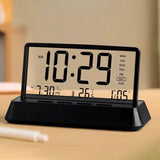 Yeknu  Electronic Clock New Ornaments Desktop Creative Digital Alarm Clock Living Room Calendar High-end Home Decoration