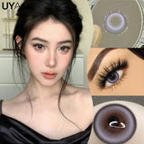 Yeknu  NEW Cosplay Colored Contact Lenses for Eyes Anime Purple Lenses Cosmetic Blue Eye Contacts Brown Natural Fashion Lenses