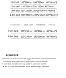 Yeknu  New plaid printing retro cloud double-layer yarn four-piece set, bedding, student dormitory single 3-piece set