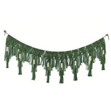 Yeknu  Macrame Wall Hanging Tapestry Hand Woven Macrame Tapestry Boho Decor Modern Boho Tapestry Wall Decor Macrame Banner Garland