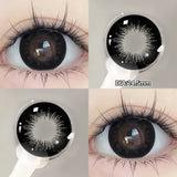 Yeknu  1 PAIR Big Brown Contact Lenses for Makeup Eyes Big Black Lenses Myopia Color Contact Lenses Belleza Pupils Grey Lenses