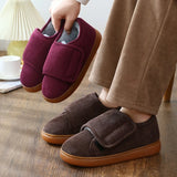 Yeknu  Winter Men CottonSlippers Short Plush Men's Cotton Boots Indoor Fluffy House Fur Slippers Men Casual Soft Fur Furry Men Shoes