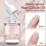 Yeknu  20ml Nail Cuticle Nutrient Oil &Cuticle Remover Preventative Nail Polish Softener For Dead Skin Gel Repair Care Tool