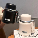 Yeknu  620ml Fashion Stainless Steel 316 Braised Flask Portable Thermal Lunch Box Stew Beaker Adult Students Vacuum Flask Travel Tumble