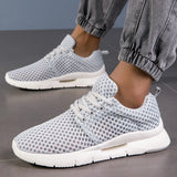 Yeknu  New summer fly-woven mesh 46 large size 48 men's couple sports spring and autumn light breathable shoes