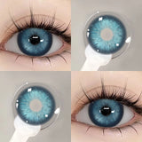 Yeknu  Cosplay Contact Lenses Cosmetic Colored Pupils Hallowen Contacts Beauty Women Makeup Blue Lens Eye Contact Cosplay Pupils
