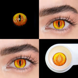 Yeknu  Cosmetics Color Contact Lenses Cosplay Red Color Lens Anime Black Lenses Korean Lenses Grow Eye Big Eye lens Blue Lenses