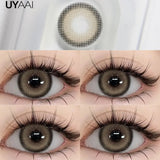 Yeknu  NEW Color Contact Beauty Blue Colorcon PATTAYA Series Lens Natual Brown Lens Cosmetic Colorcon Beauty Soft Green Pupils