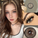 Yeknu  NEW Cosplay Colored Contact Lenses for Eyes Anime Purple Lenses Cosmetic Blue Eye Contacts Brown Natural Fashion Lenses