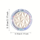 Yeknu  Shimmer Glow Highlighter – 2-Color Palette for Radiant Skin, Brighten & Contour, Festival & Party Makeup, Long-Lasting Shine