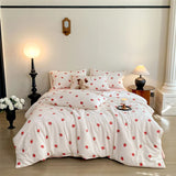 Yeknu Print Quilt Cover Girls Room Bedding Duvet Cover Skin-friendly Comforter Cover funda nordica (Pillowcase Need Order)
