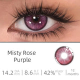 Yeknu  Love Story series Multiple colors Natural soft Contact lenses Blue Lenses Green Pupils Lens Yearly Cosmetic