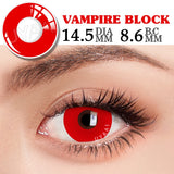 Yeknu  1 Pair Cosmetic Color Lens Korea Cosplay Big Eyes Contact Lens Diameter Large Pink Lens