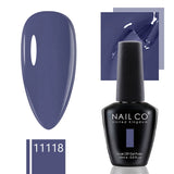 Yeknu  15ml Gel Nail Polish Semipermanente Varnishes Lacquer Esmalte Black White Color UV Lakiery Hybrydowe Vernis Gellak Polish